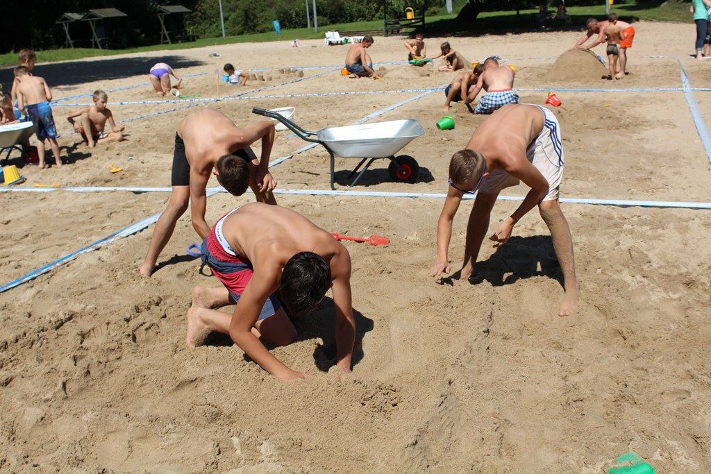 Na legnickim Kormoranie tworzyli wspaniałe rzeźby z piasku
