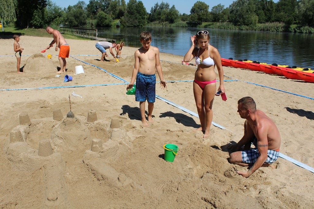 Na legnickim Kormoranie tworzyli wspaniałe rzeźby z piasku