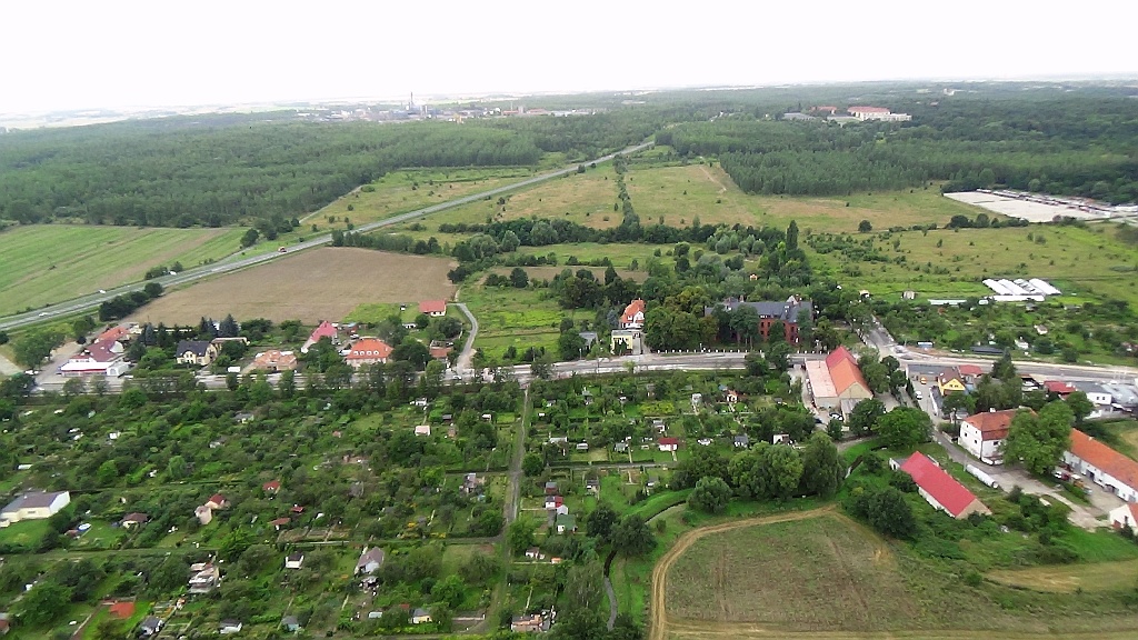 Zobaczcie, jak dziś wygląda ulica Jaworzyńska z lotu ptaka