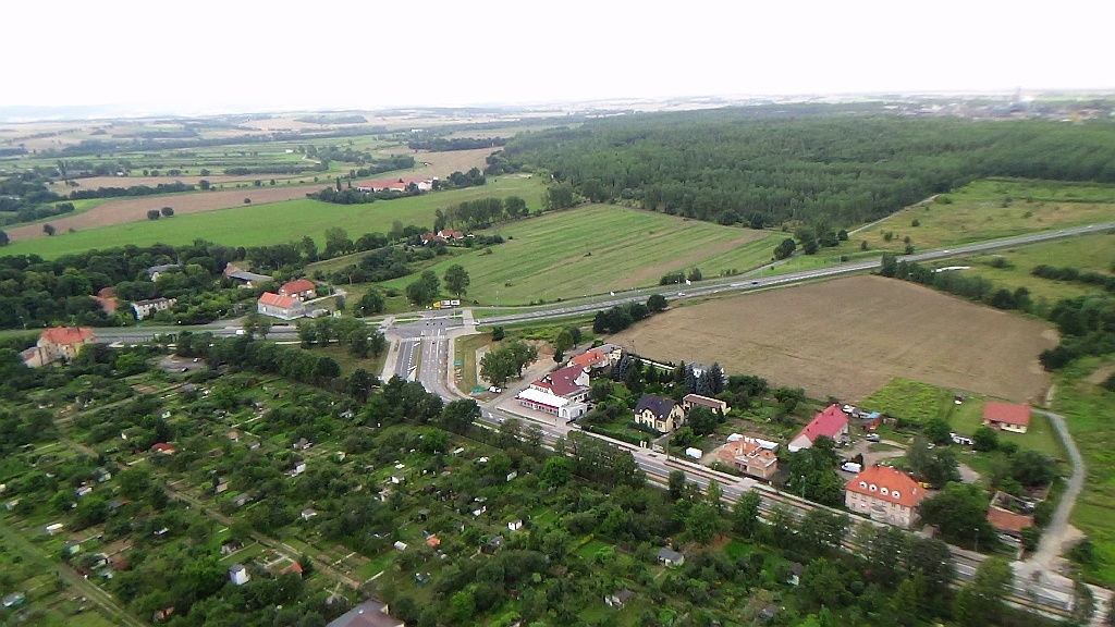 Zobaczcie, jak dziś wygląda ulica Jaworzyńska z lotu ptaka