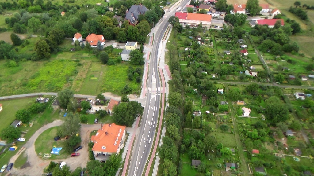 Zobaczcie, jak dziś wygląda ulica Jaworzyńska z lotu ptaka