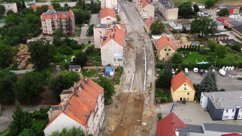 Zobaczcie, jak dziś wygląda ulica Jaworzyńska z lotu ptaka