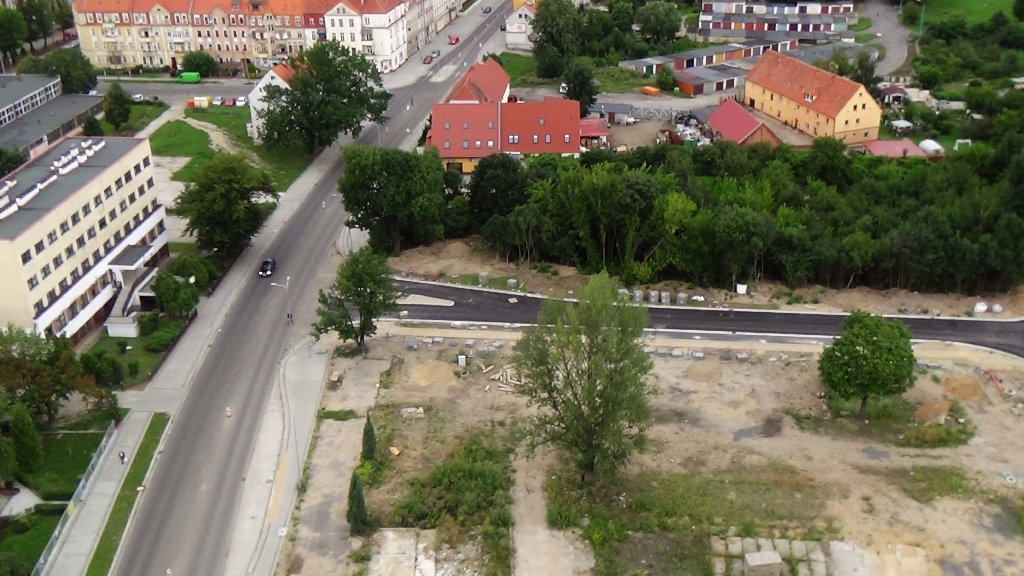 Zobaczcie, jak dziś wygląda ulica Jaworzyńska z lotu ptaka