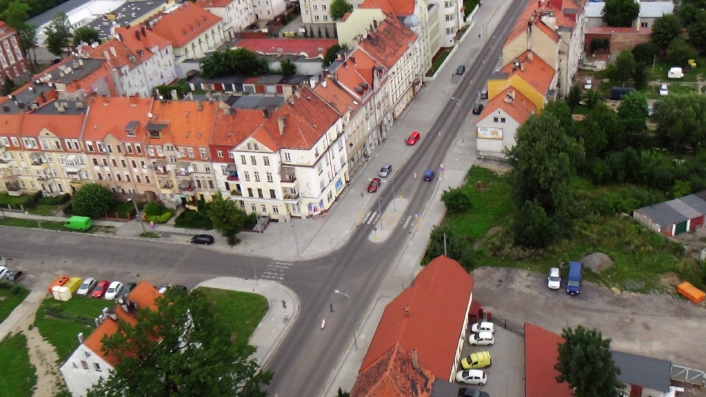 Zobaczcie, jak dziś wygląda ulica Jaworzyńska z lotu ptaka