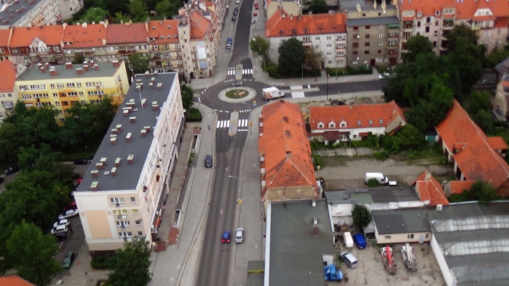 Zobaczcie, jak dziś wygląda ulica Jaworzyńska z lotu ptaka