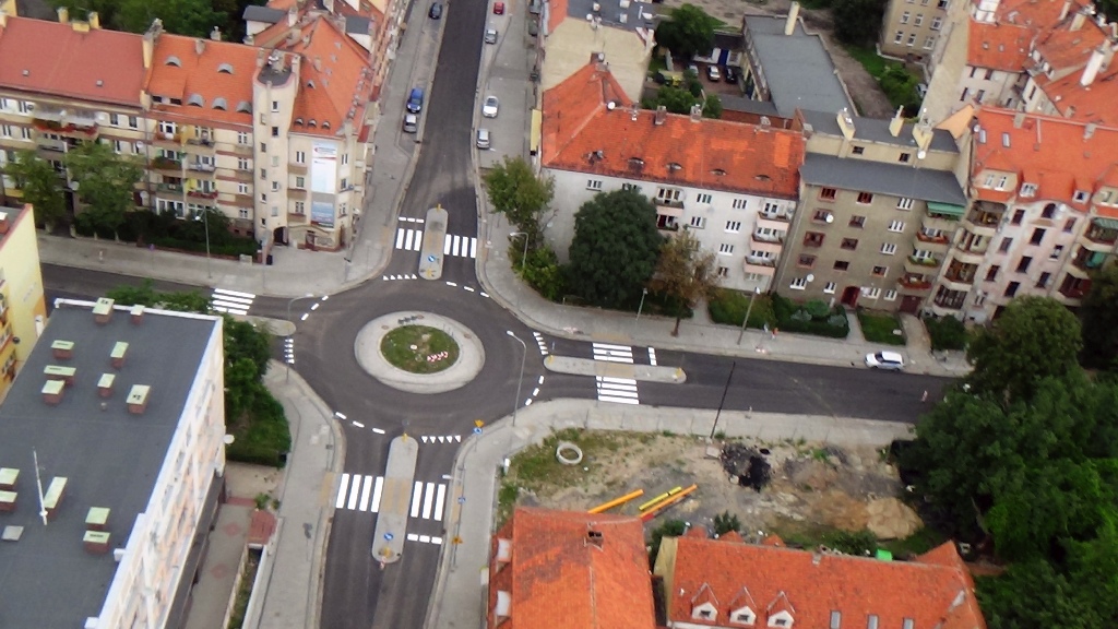 Zobaczcie, jak dziś wygląda ulica Jaworzyńska z lotu ptaka