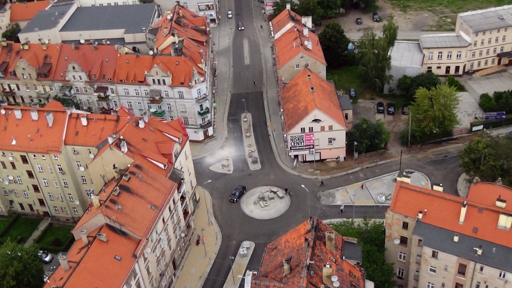 Zobaczcie, jak dziś wygląda ulica Jaworzyńska z lotu ptaka