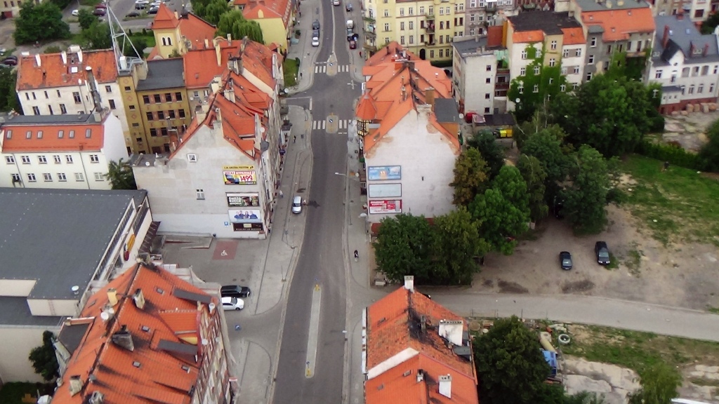 Zobaczcie, jak dziś wygląda ulica Jaworzyńska z lotu ptaka