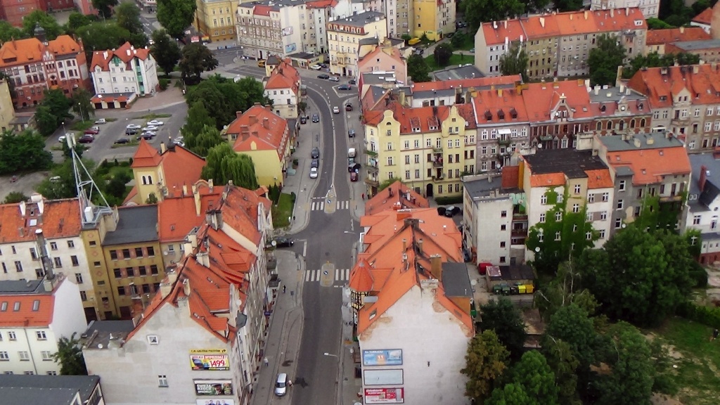 Zobaczcie, jak dziś wygląda ulica Jaworzyńska z lotu ptaka
