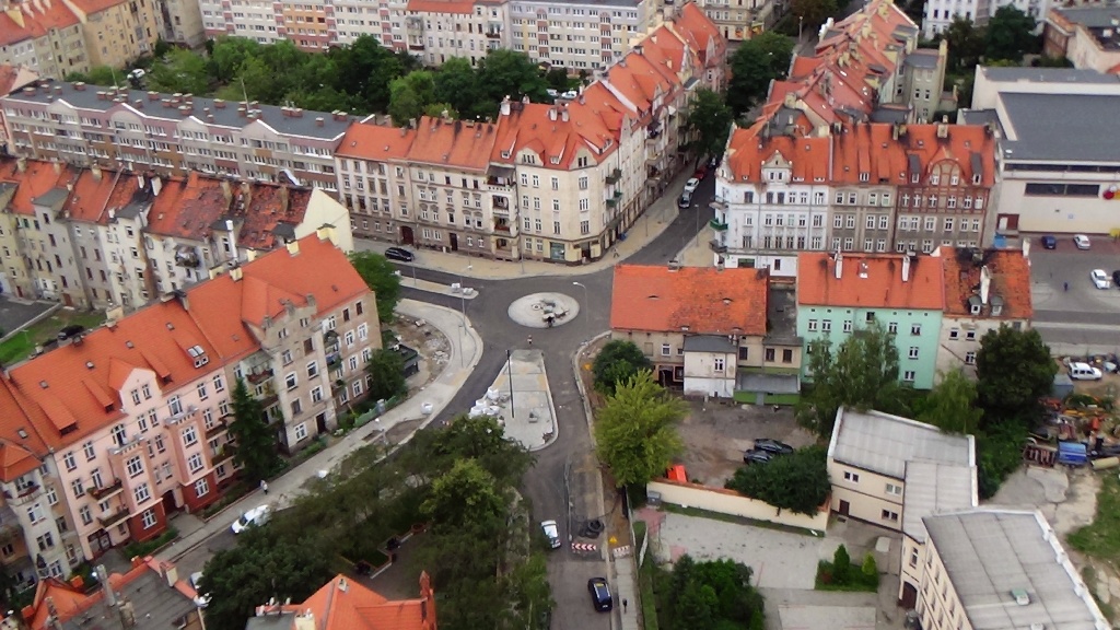 Zobaczcie, jak dziś wygląda ulica Jaworzyńska z lotu ptaka