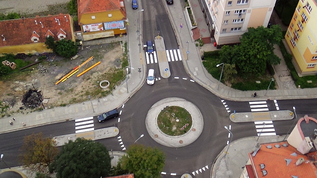 Zobaczcie, jak dziś wygląda ulica Jaworzyńska z lotu ptaka