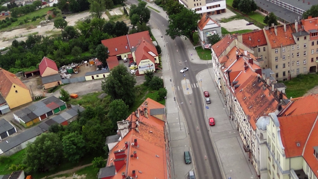 Zobaczcie, jak dziś wygląda ulica Jaworzyńska z lotu ptaka