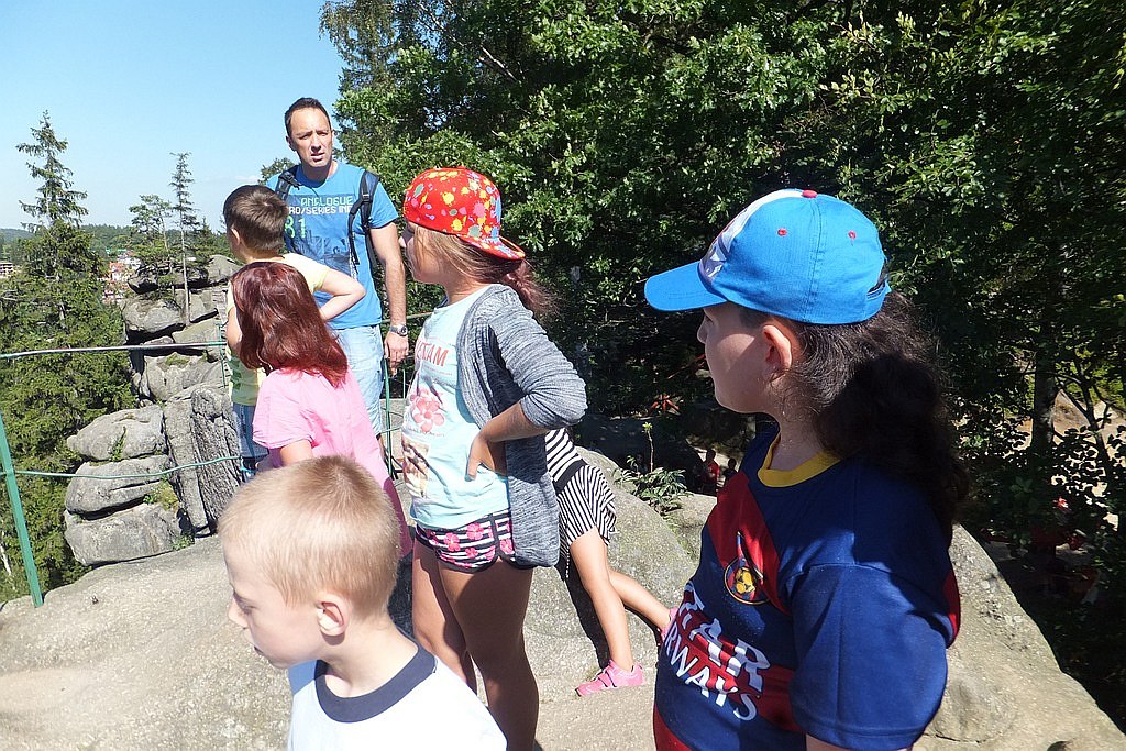Podopieczni TPD wypoczywają na kolonii letniej w górach