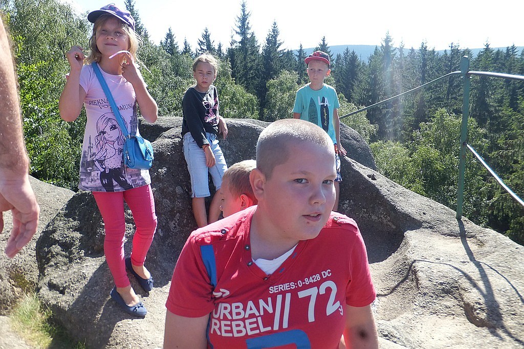 Podopieczni TPD wypoczywają na kolonii letniej w górach
