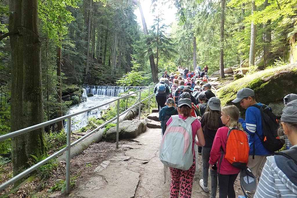 Podopieczni TPD wypoczywają na kolonii letniej w górach
