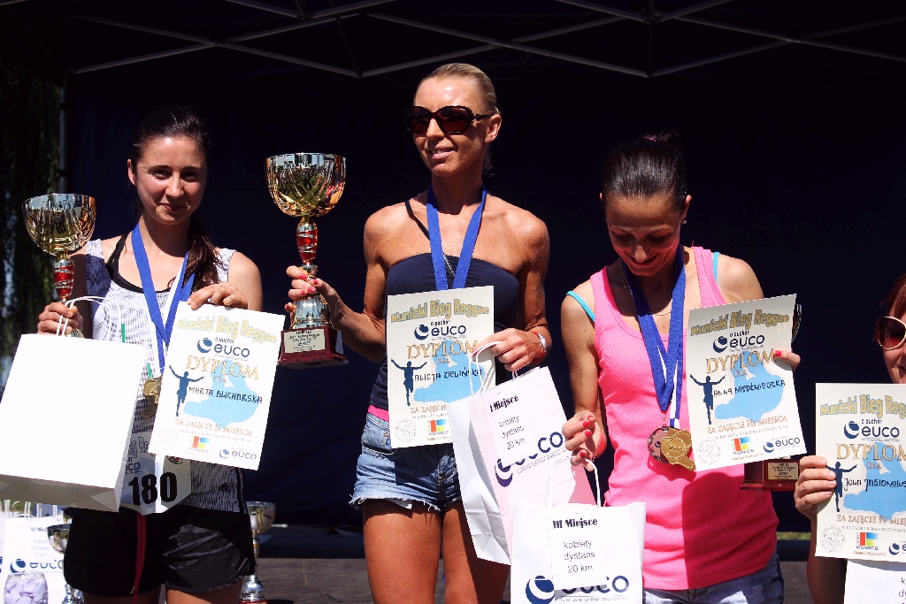 Oni byli najlepsi w Kunickim Biegu Reggae. Fotorelacja z podium