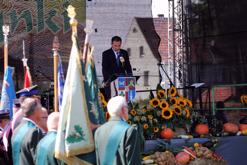 Mieszkańcy gminy Miłkowice celebrują święto doroczne plonów