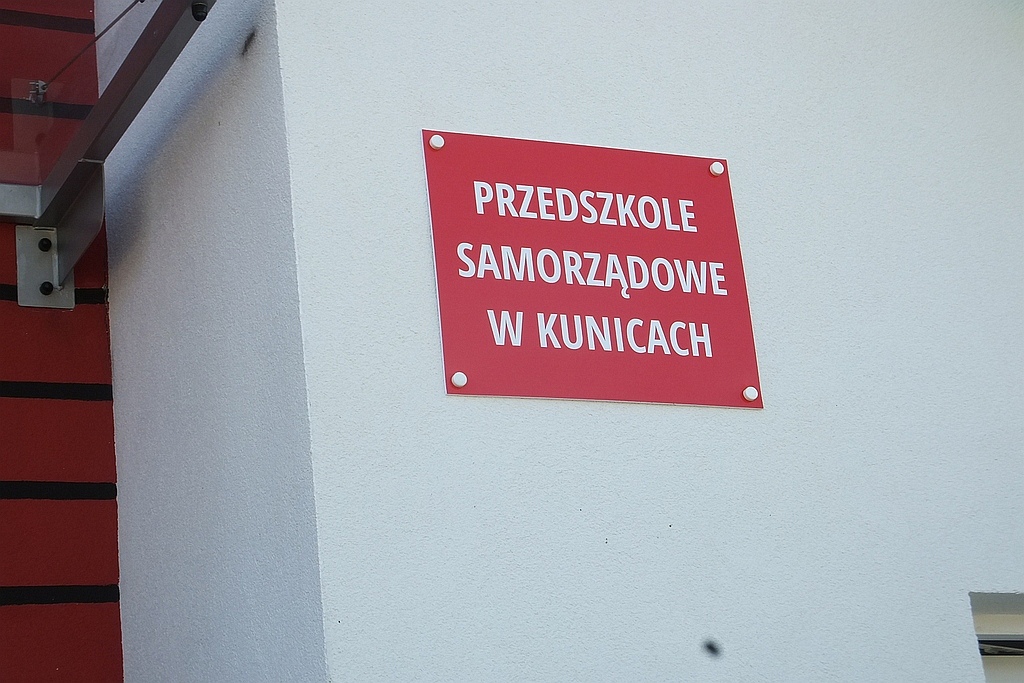 W Kunicach oddano do użytku Przedszkole Samorządowe