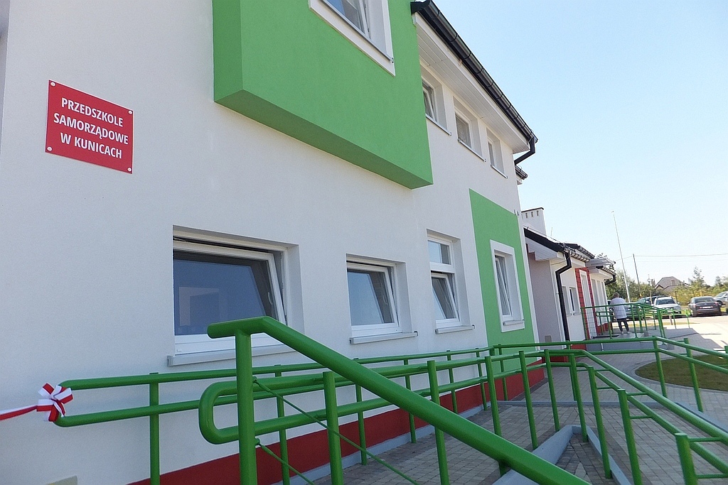 W Kunicach oddano do użytku Przedszkole Samorządowe