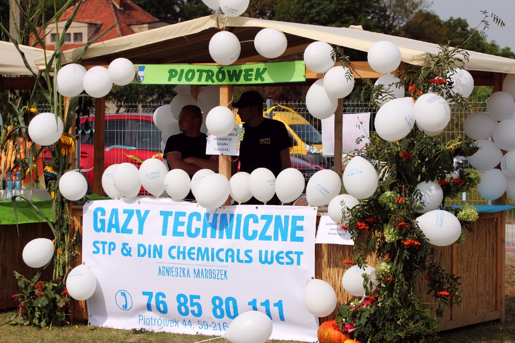 Mieszkańcy gminy Kunice bawią się na dożynkach gminnych