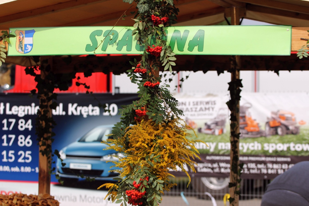 Mieszkańcy gminy Kunice bawią się na dożynkach gminnych