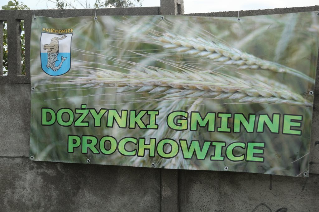 Mieszkańcy gminy Prochowice wspólnie bawili się na dożynkach