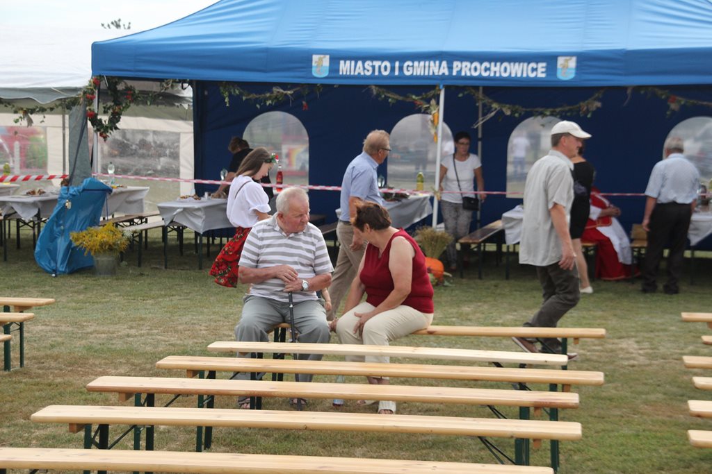 Mieszkańcy gminy Prochowice wspólnie bawili się na dożynkach