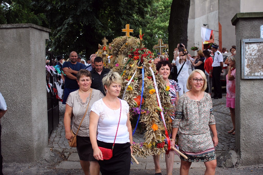 Mieszkańcy gminy Krotoszyce wspólnie świętowali na dożynkach