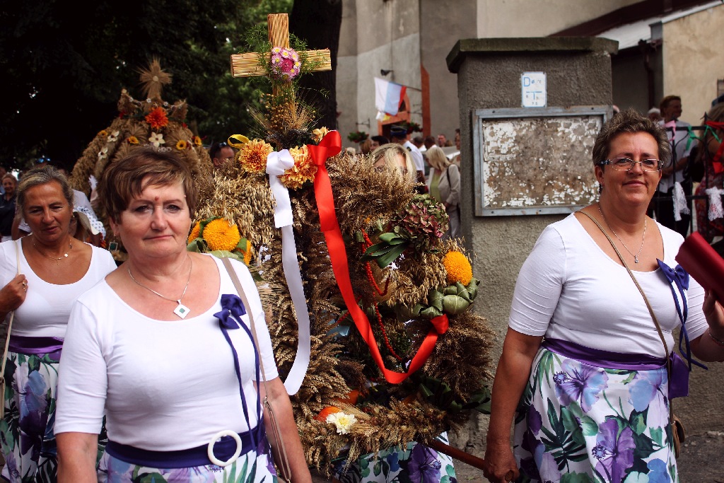 Mieszkańcy gminy Krotoszyce wspólnie świętowali na dożynkach