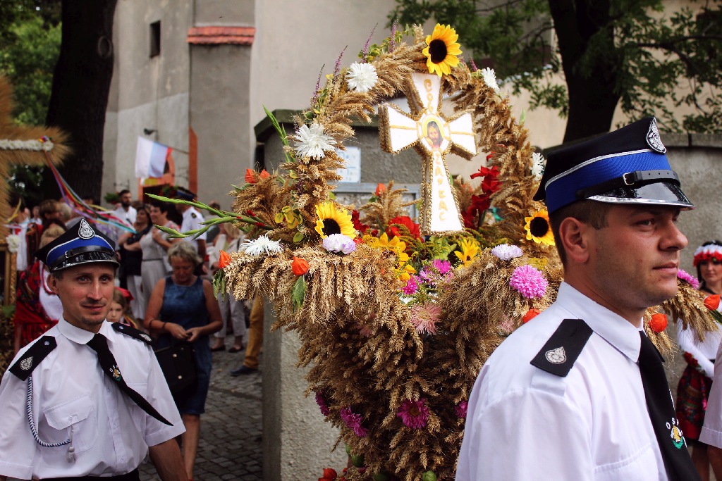 Mieszkańcy gminy Krotoszyce wspólnie świętowali na dożynkach