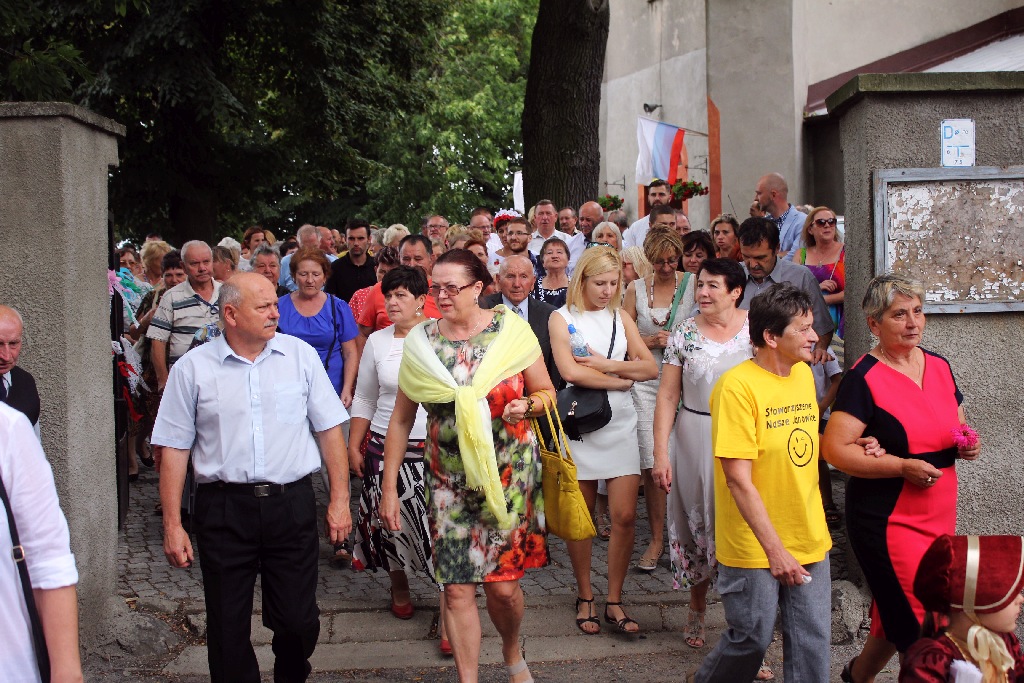 Mieszkańcy gminy Krotoszyce wspólnie świętowali na dożynkach