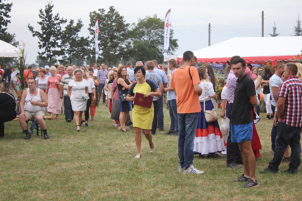 Mieszkańcy gminy Krotoszyce wspólnie świętowali na dożynkach