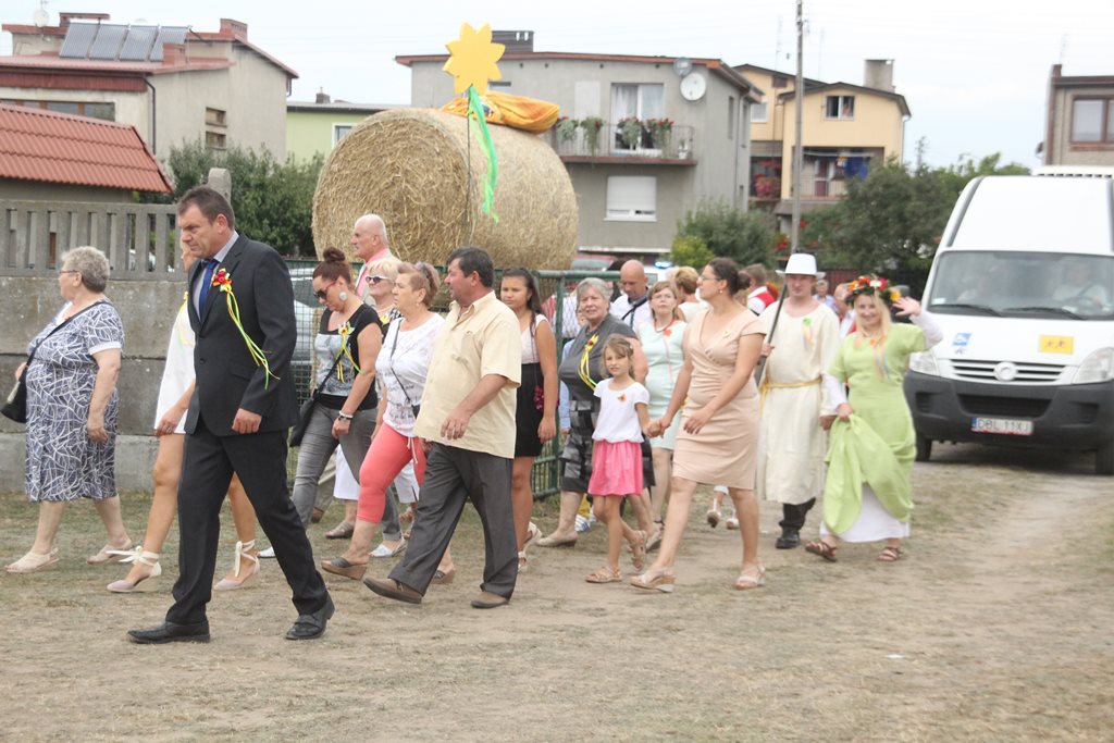 Mieszkańcy gminy Prochowice wspólnie bawili się na dożynkach