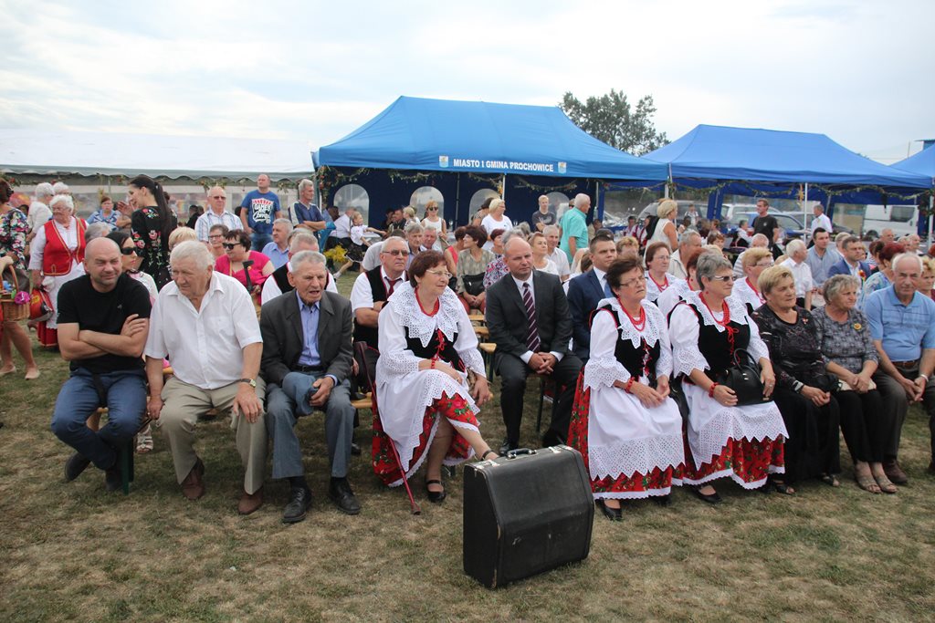 Mieszkańcy gminy Prochowice wspólnie bawili się na dożynkach