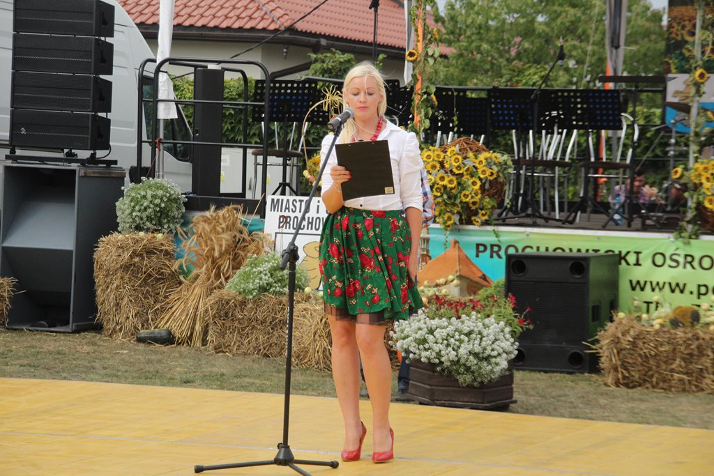 Mieszkańcy gminy Prochowice wspólnie bawili się na dożynkach