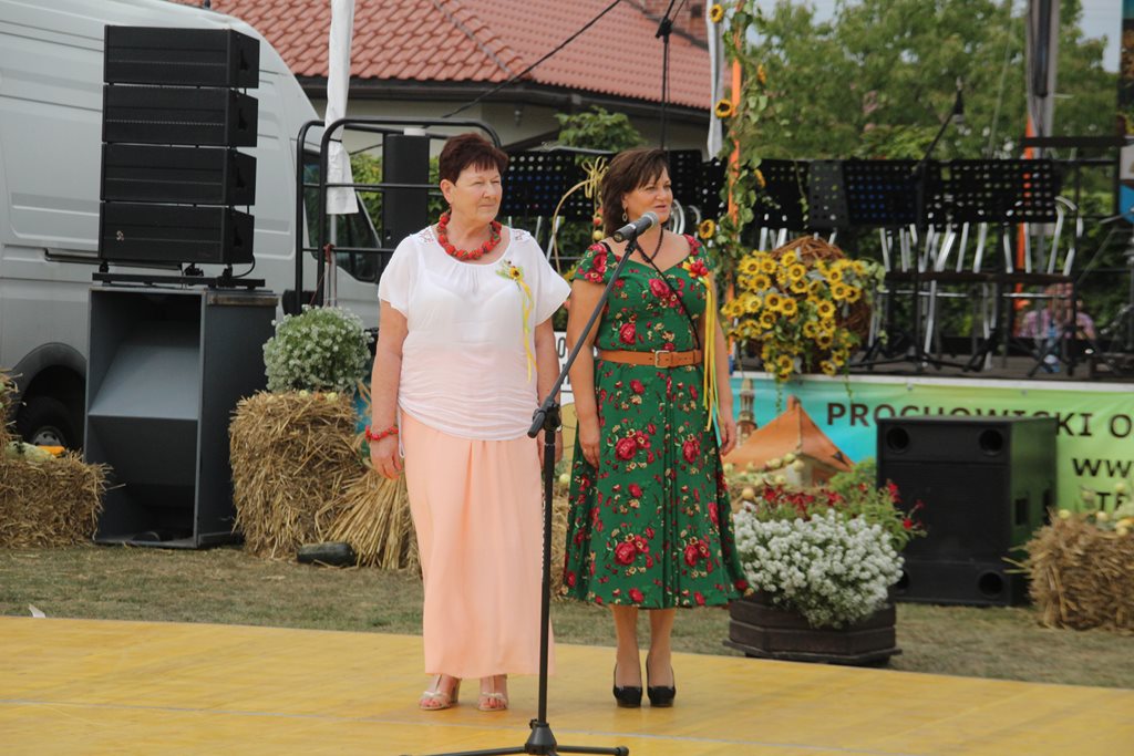 Mieszkańcy gminy Prochowice wspólnie bawili się na dożynkach