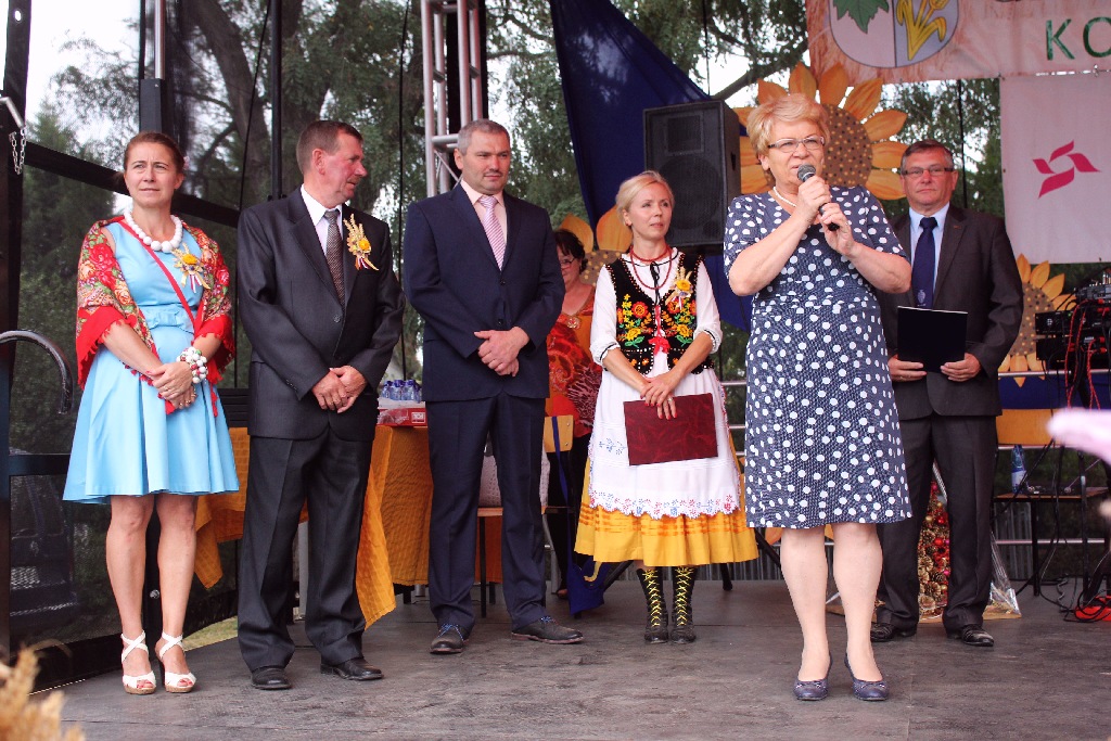 Mieszkańcy gminy Krotoszyce wspólnie świętowali na dożynkach