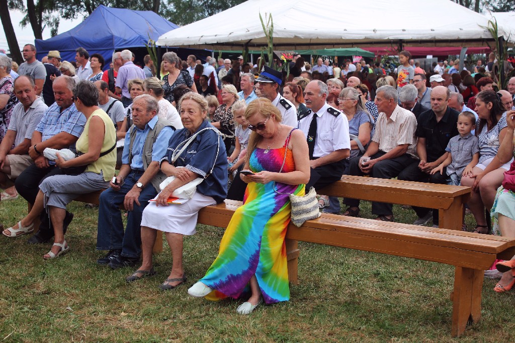 Mieszkańcy gminy Krotoszyce wspólnie świętowali na dożynkach