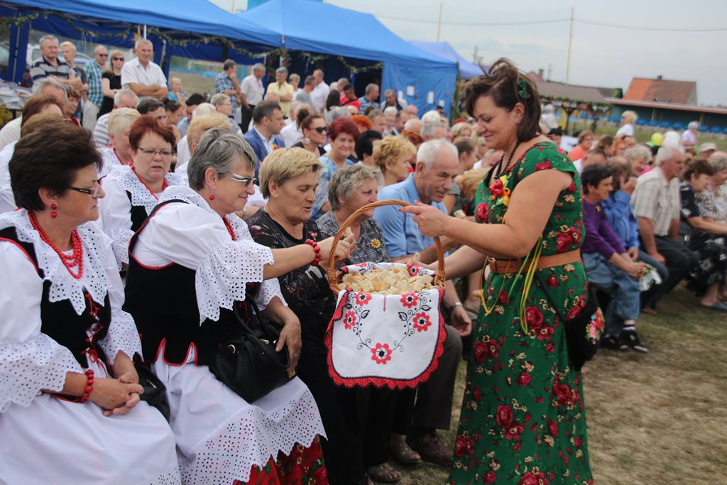 Mieszkańcy gminy Prochowice wspólnie bawili się na dożynkach