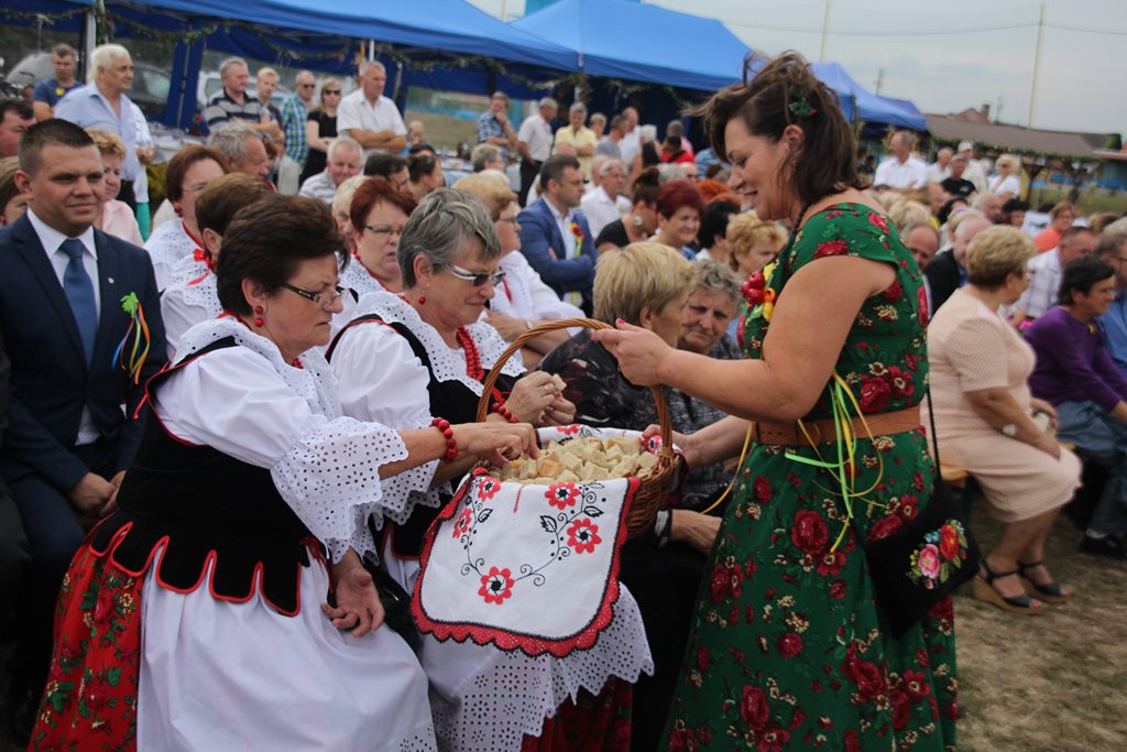 Mieszkańcy gminy Prochowice wspólnie bawili się na dożynkach
