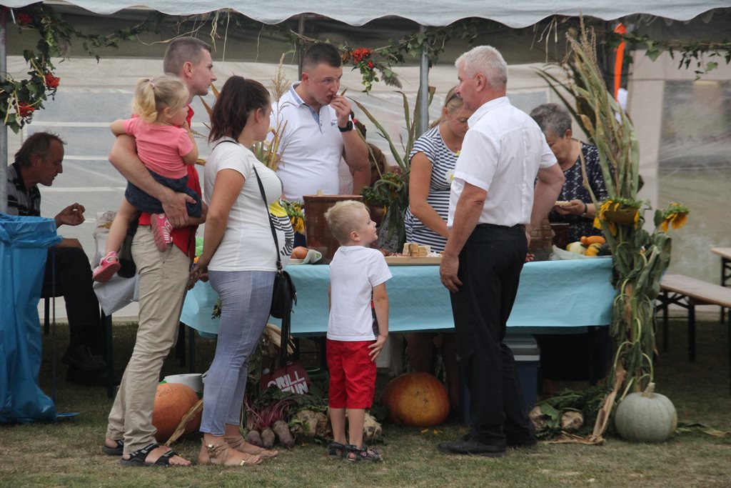 Mieszkańcy gminy Prochowice wspólnie bawili się na dożynkach