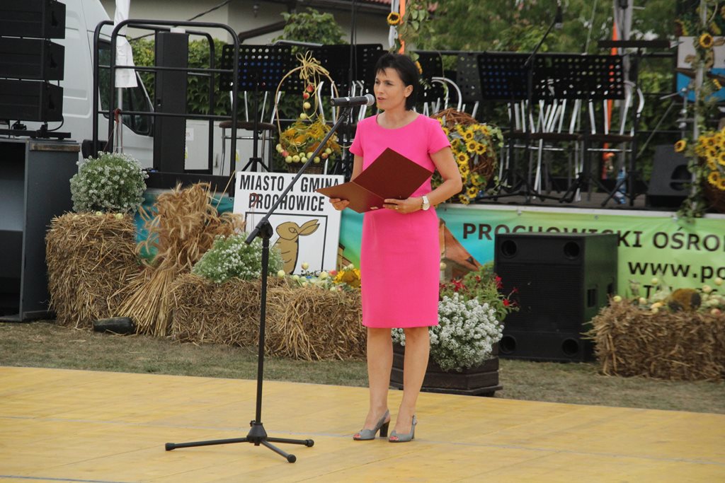 Mieszkańcy gminy Prochowice wspólnie bawili się na dożynkach