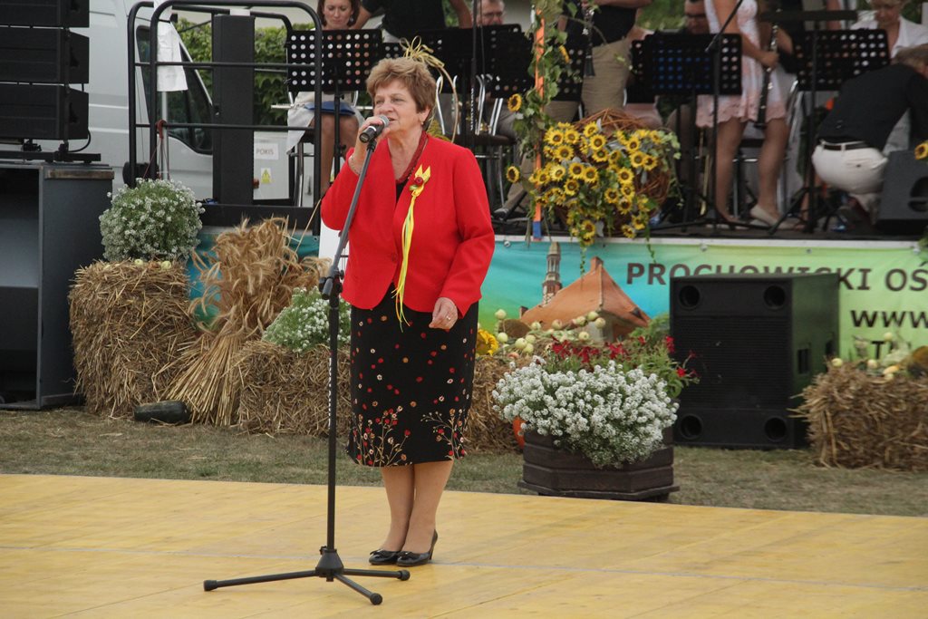 Mieszkańcy gminy Prochowice wspólnie bawili się na dożynkach