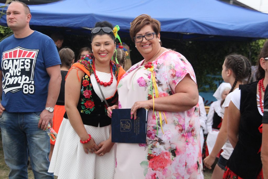 Mieszkańcy gminy Prochowice wspólnie bawili się na dożynkach