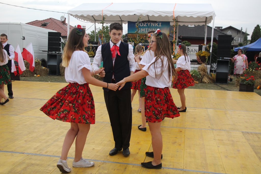 Mieszkańcy gminy Prochowice wspólnie bawili się na dożynkach