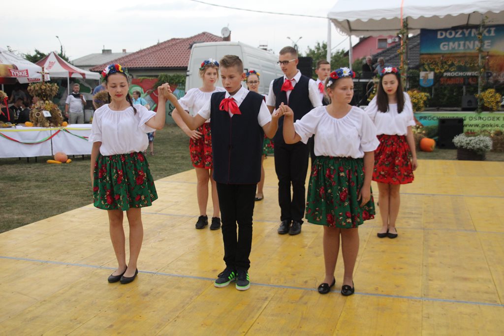 Mieszkańcy gminy Prochowice wspólnie bawili się na dożynkach