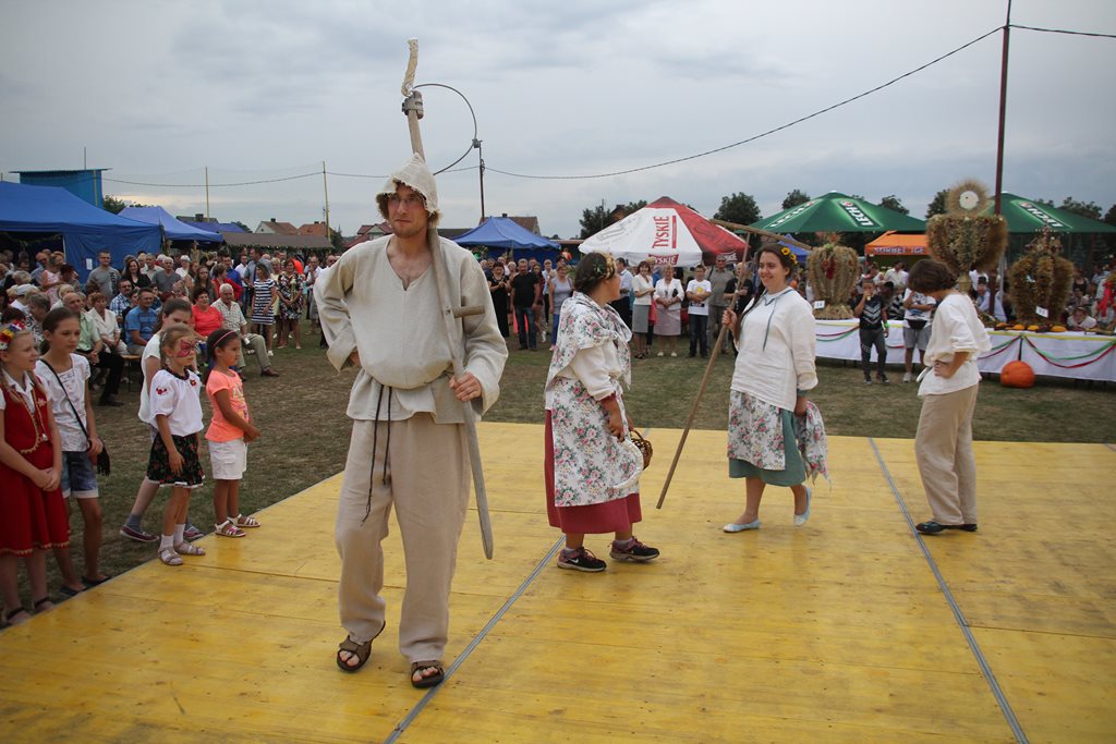 Mieszkańcy gminy Prochowice wspólnie bawili się na dożynkach