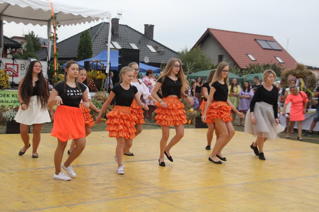 Mieszkańcy gminy Prochowice wspólnie bawili się na dożynkach