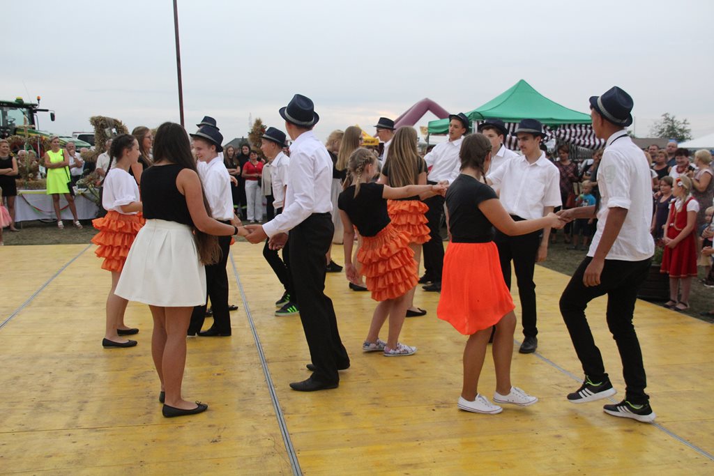 Mieszkańcy gminy Prochowice wspólnie bawili się na dożynkach