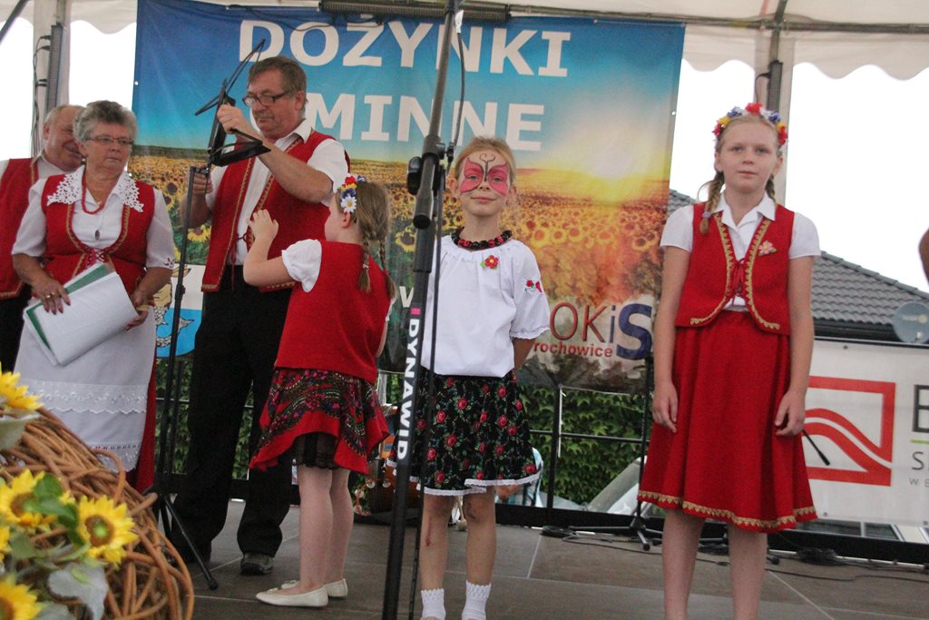 Mieszkańcy gminy Prochowice wspólnie bawili się na dożynkach